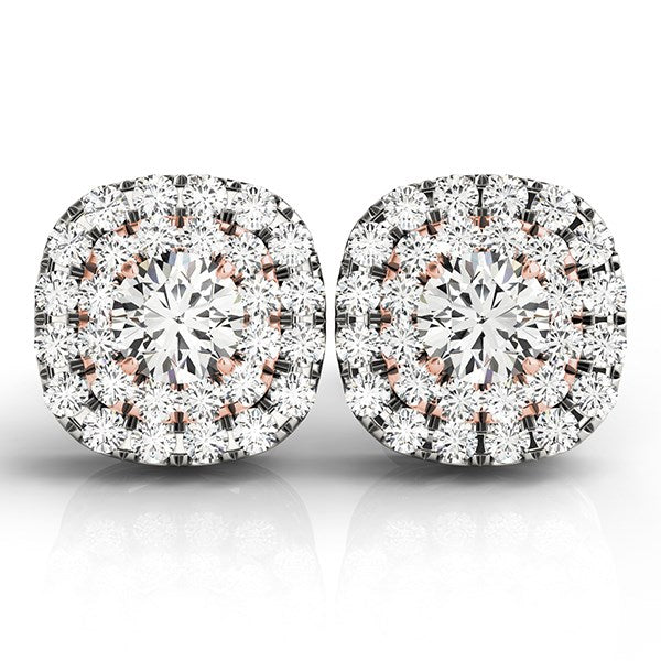 White Gold Earrings