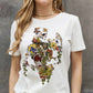 Simply Love Full Size Skeleton Graphic Cotton Tee