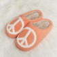 Melody Printed Plush Slide Slippers