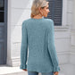 Lace Detail V-Neck Long Sleeve T-Shirt