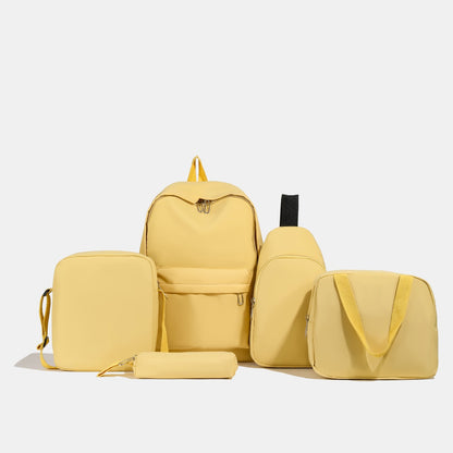 Cloth 5 Piece Bag Set