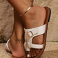 PU Leather Open Toe Sandals