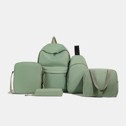 Cloth 5 Piece Bag Set