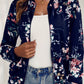 Printed Zip Up Long Sleeve Outerwear