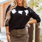 Ghost Round Neck Long Sleeve Sweatshirt