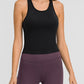 Round Neck Racerback Active Tank