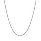 14k White Gold Sparkle Chain (1.10 mm)