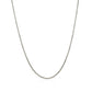 18k White Gold Classic Box Chain (0.85 mm)