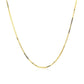 18k Yellow Gold Classic Box Chain (0.85 mm)