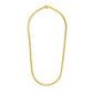 14k Yellow Gold Semi Solid Miami Cuban Chain (6.60 mm)