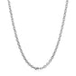 18k White Gold Diamond Cut Cable Link Chain (2.60 mm)