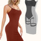 Basic Bae Full Size Built-In Shapewear Scoop Neck Sleeveless Dress