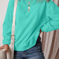 Round Neck Long Sleeve Sweatshirt