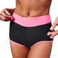 Full Size Two-Tone Contrast Swim Bottoms