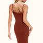 Basic Bae Full Size Built-In Shapewear Scoop Neck Sleeveless Dress