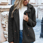 Full Size Lapel Collar Sherpa Coat