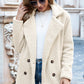 Full Size Lapel Collar Sherpa Coat