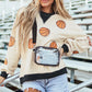 Sequin Basketball Long Sleeve Sweatshirt