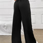 Honey Drawstring Elastic Waist Wide Leg Pants