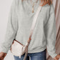 Round Neck Long Sleeve Sweatshirt