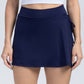 High Waist Active Skort with Pockets