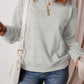 Round Neck Long Sleeve Sweatshirt