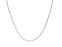 14k White Gold Sparkle Chain 1.5mm