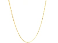 14k Yellow Gold Singapore Chain 0.6mm