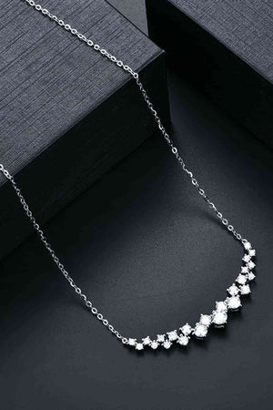 1.64 Carat Moissanite Sterling Silver Necklace