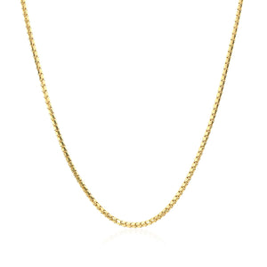 14k Yellow Gold Ice Chain 1.3mm