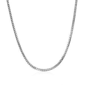 14k white Gold Franco Chain 1.8mm