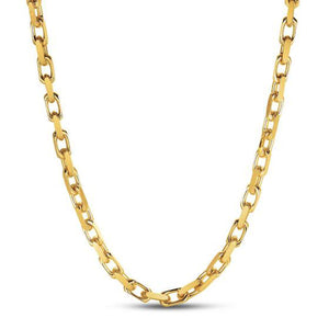 14k Yellow Gold French Cable Link Chain 6.1 mm