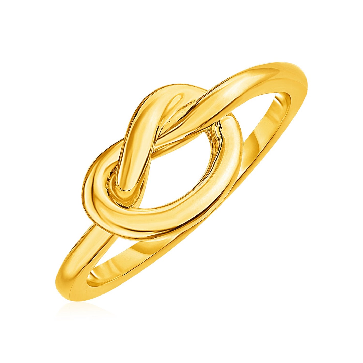 14k Yellow Gold Polished Knot Ring